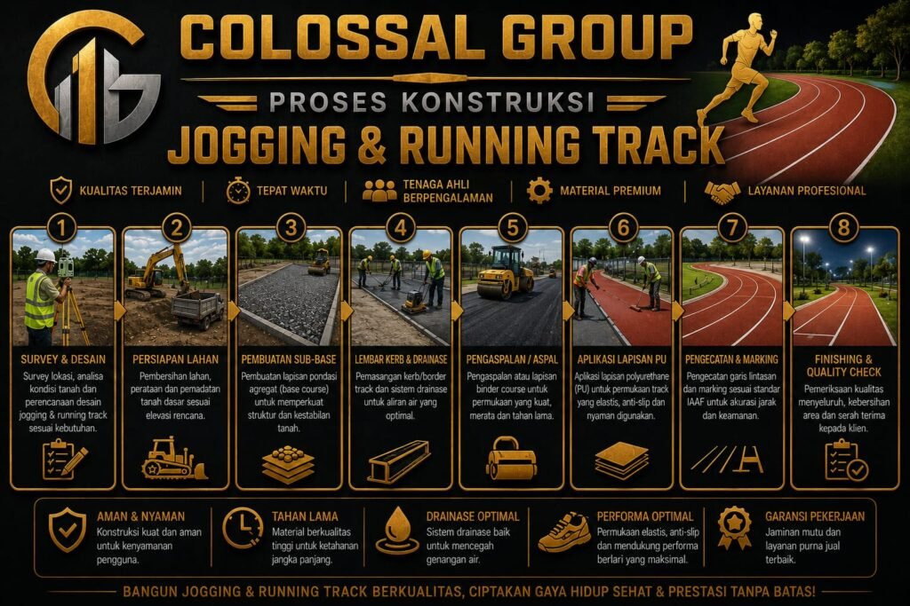 Kontraktor Jogging Track Gedongtengen