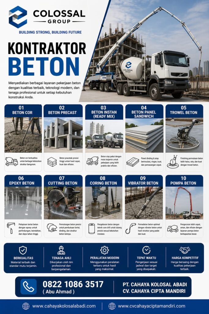 1000002232 Spesialis Cat Epoxy Beton Cakung COLOSSAL GROUP