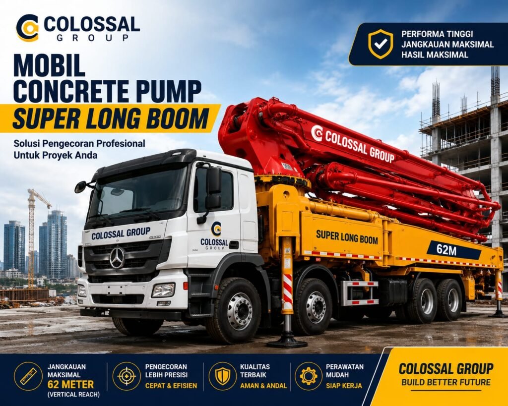 Pengecoran Pompa Beton Gedongtengen