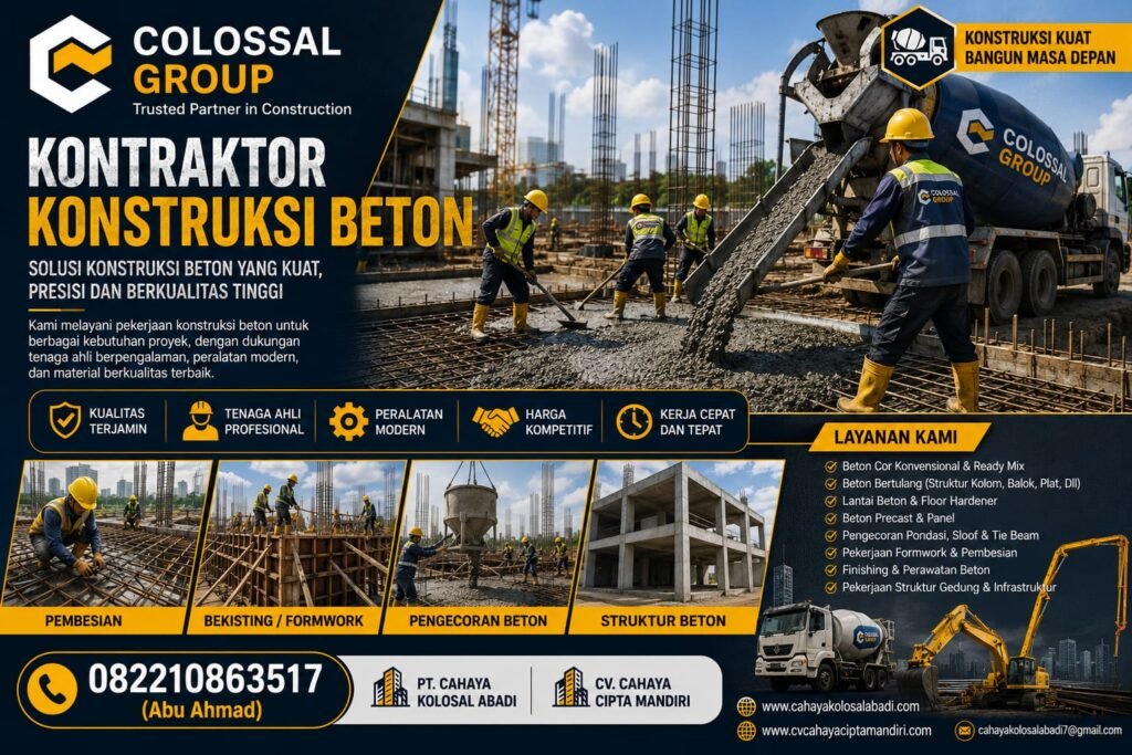 Proyek Pompa Beton Gedongtengen